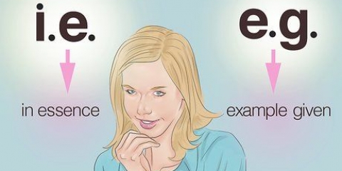 Le abbreviazioni i.e. Ed e.g. Utilizzare in inglese