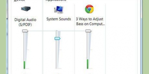 Regola i bassi sul tuo computer