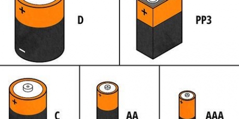 Sostituzione delle batterie in un rilevatore di fumo