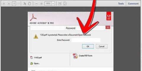 Limitazione di un file pdf protetto