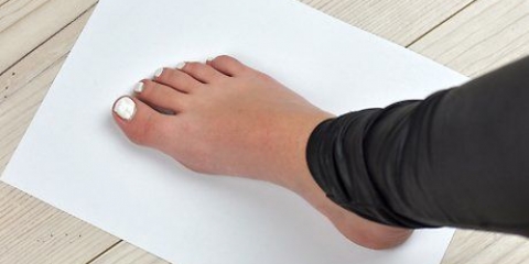 Determina la larghezza della tua scarpa