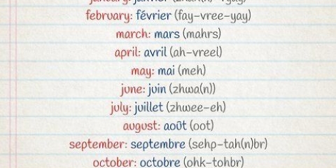 Scrivi la data in francese