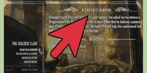 Ottieni e consegna la roccia del drago da bleak falls barrow a skyrim