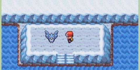 Cattura i tre uccelli leggendari in pokemon rosso fuoco e verde foglia