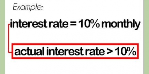 Calcola l'interesse effettivo
