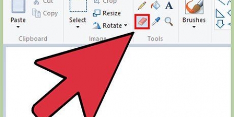 Modifica la dimensione dello strumento gomma in microsoft 7 paint