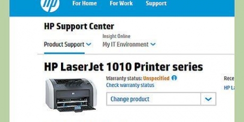 Collegamento dell'hp laserjet 1010 a windows 7