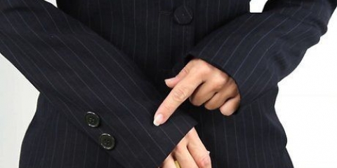 Accorcia le maniche di una giacca