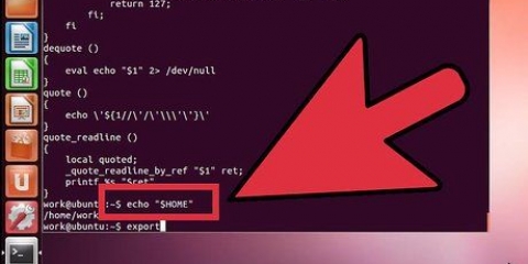 Modifica della variabile path in linux