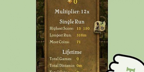 Usando il running glitch in temple run
