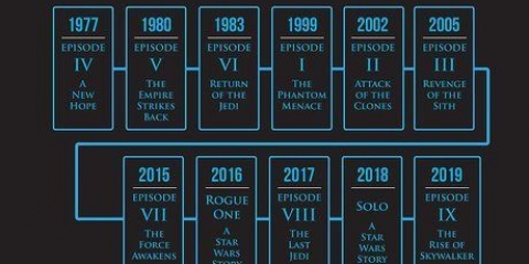 Guarda la serie di guerre stellari