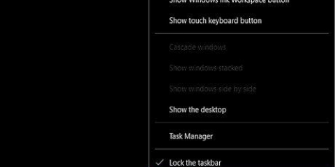 Nascondi la barra delle applicazioni in windows