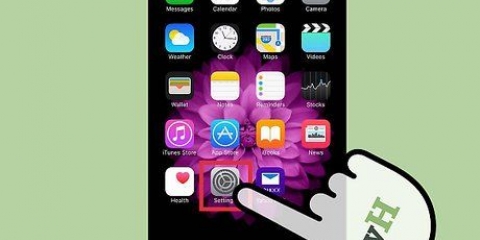 Modifica della lingua su un telefono cellulare