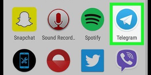 Digitando testo in grassetto su telegram su android