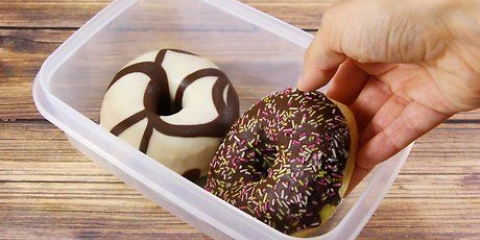 Mantenere le ciambelle fresche
