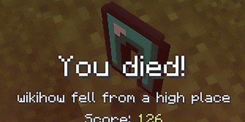 Morire in minecraft