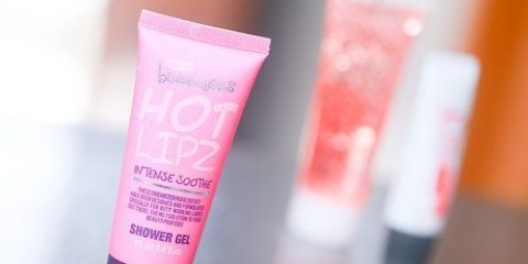 Usando il gel doccia
