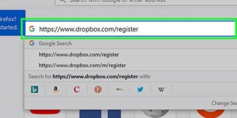 Inizio a utilizzare dropbox