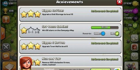 Ottieni gemme in clash of clans