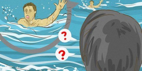 Salvataggio di una persona allerta che sta annegando