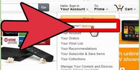 Crea un account amazon