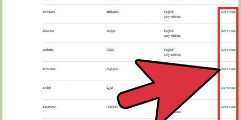 Come utilizzare una lingua diversa in windows xp