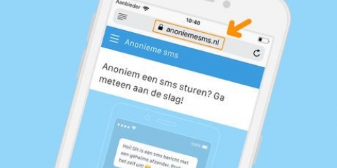 Invia un sms anonimo