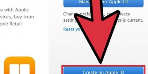 Crea un id apple