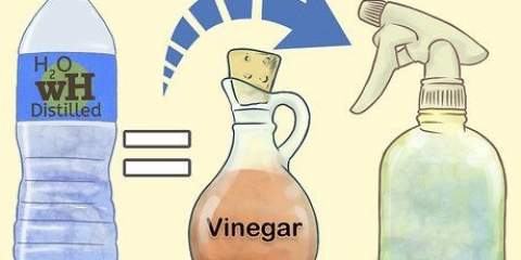Preparare una miscela di aceto con cui pulire