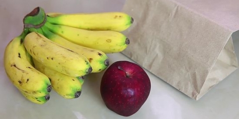 Fai maturare velocemente una banana