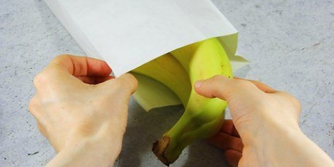 Fai maturare una banana più velocemente