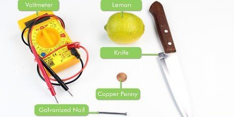 Fare una batteria da un limone
