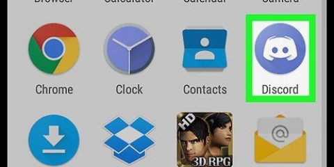 Elimina un messaggio in discord su un android