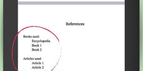 Scrivere una bibliografia