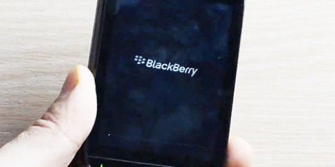 Reimposta un blackberry