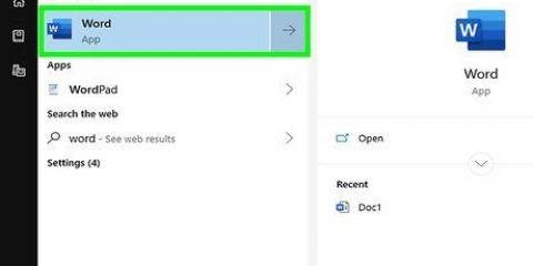 Crea un opuscolo in word