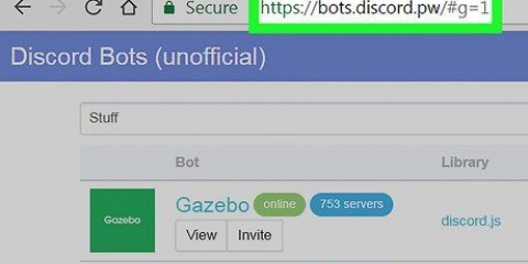 Aggiungi un bot a un canale discord su pc o mac