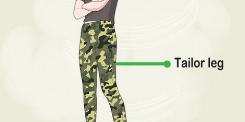 Styling dei pantaloni mimetici