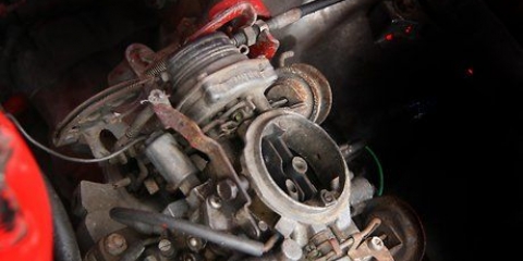 Regolazione di un carburatore