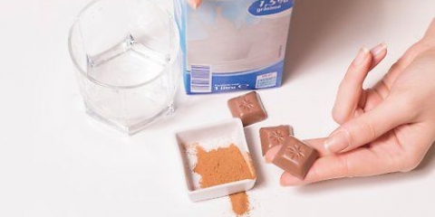 Preparare un milkshake al cioccolato