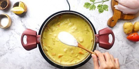 Addensare un curry
