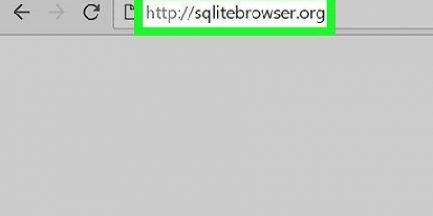 Apri un file di database su un pc o mac