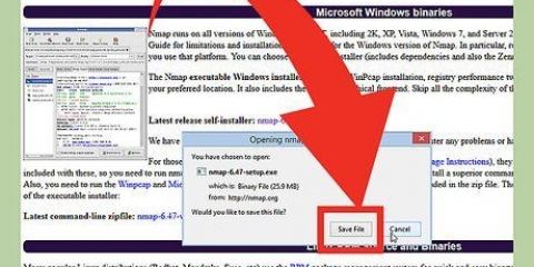 Eseguire una semplice scansione con nmap