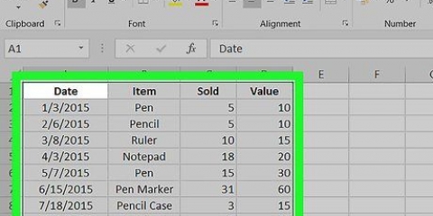 Converti un file excel in word