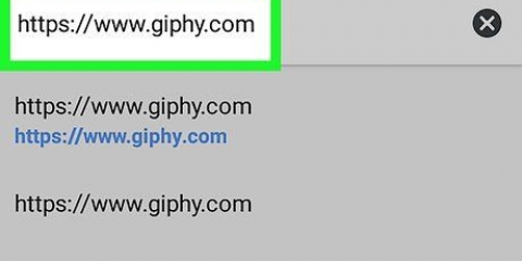 Salva una gif su android