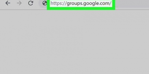 Crea un gruppo google
