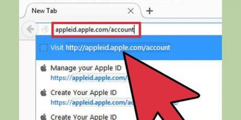 Crea un account icloud