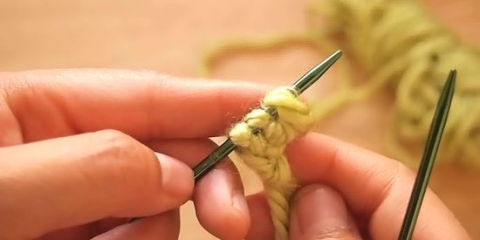 Lavorare a maglia un i-cord