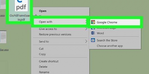 Salva un pdf compilabile su google chrome
