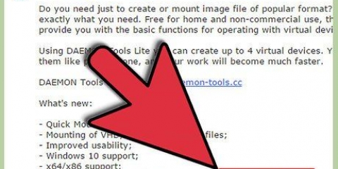 Monta un file iso